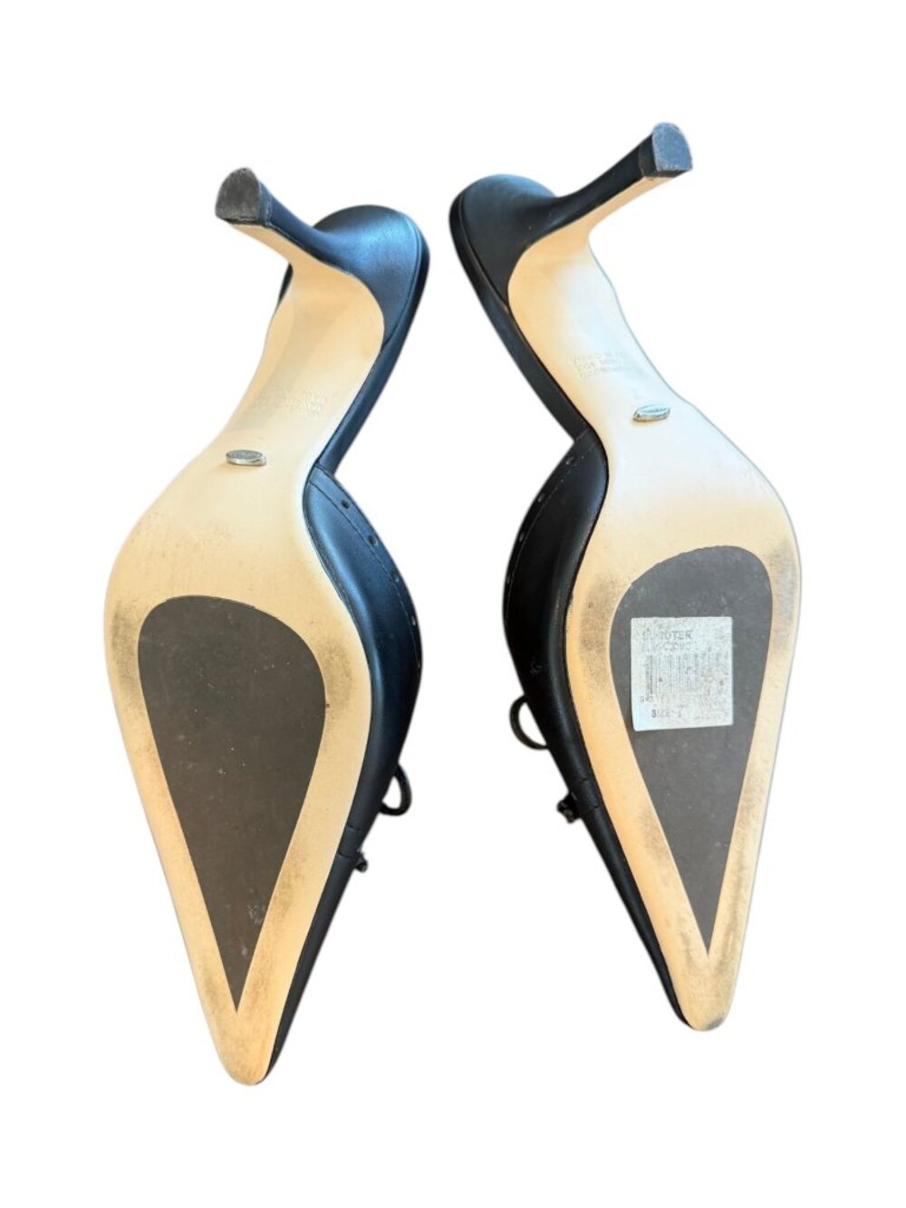 TONY BIANCO Scooter Heel in Black Size 7 - Picture 10 of 13
